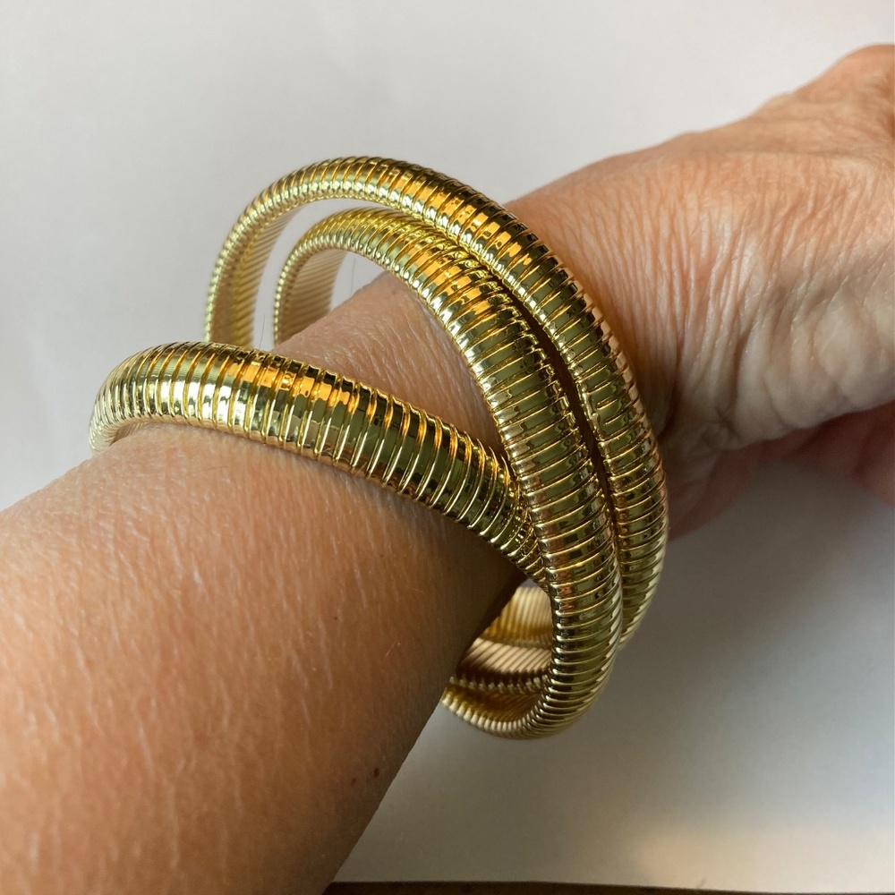 Three Attached Fashion Bracelets